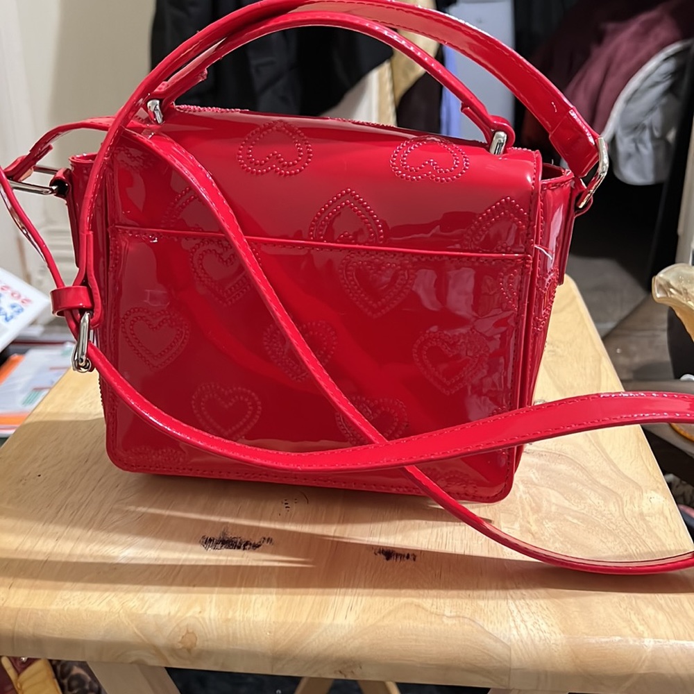 Betsy Johnson red bag:STOLEN - Picture 5 of 16